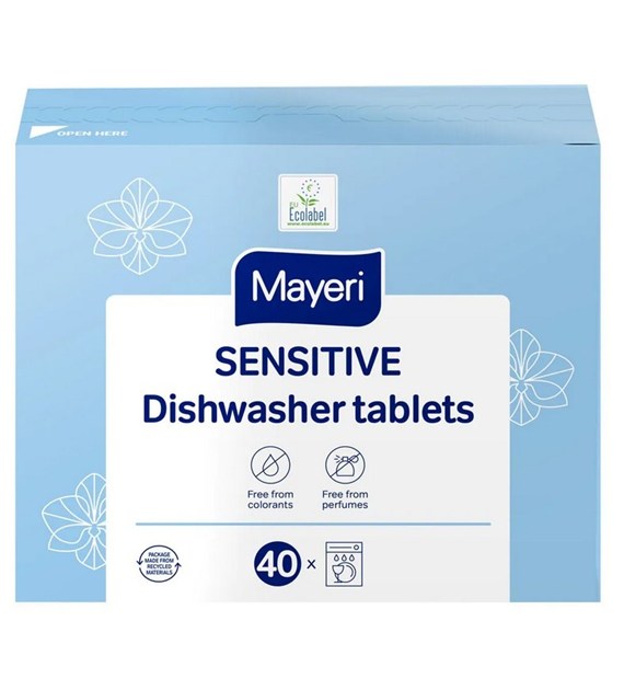Tabletki do zmywarki sensitive all-in-one 40szt