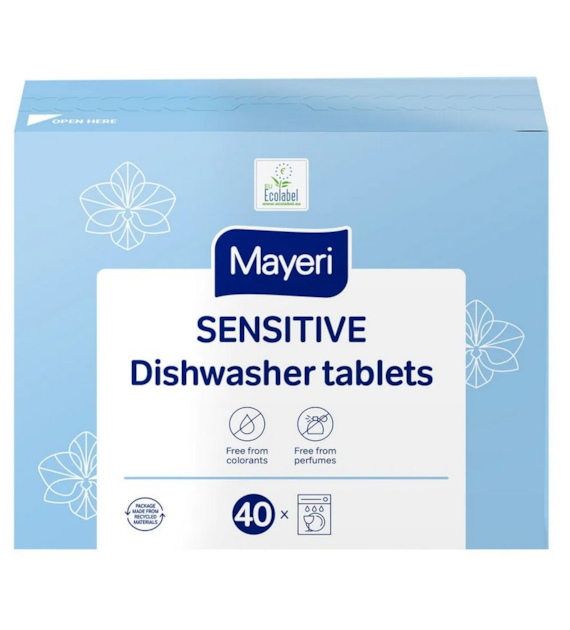 Tabletki do zmywarki sensitive all-in-one 40szt