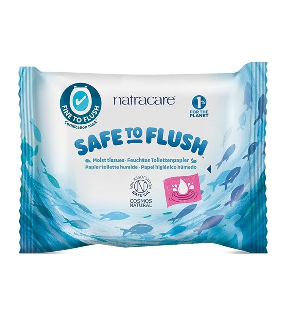 Nawilżony papier toaletowy z  aloesem i  nagietkiem 30 szt.