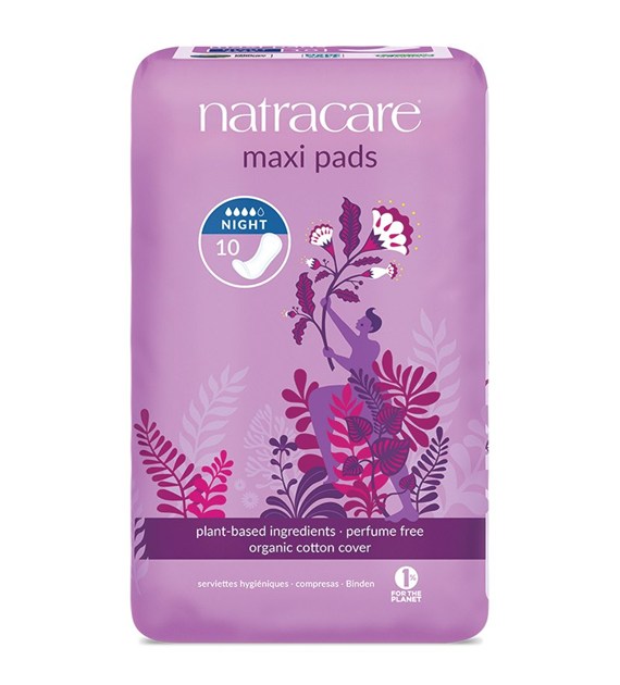 Podpaski higieniczne zaokrąglone, bez skrzydełek night time 10 szt.