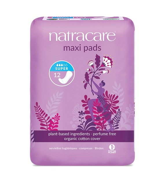 Podpaski higieniczne zaokrąglone, bez skrzydełek super 12 szt.