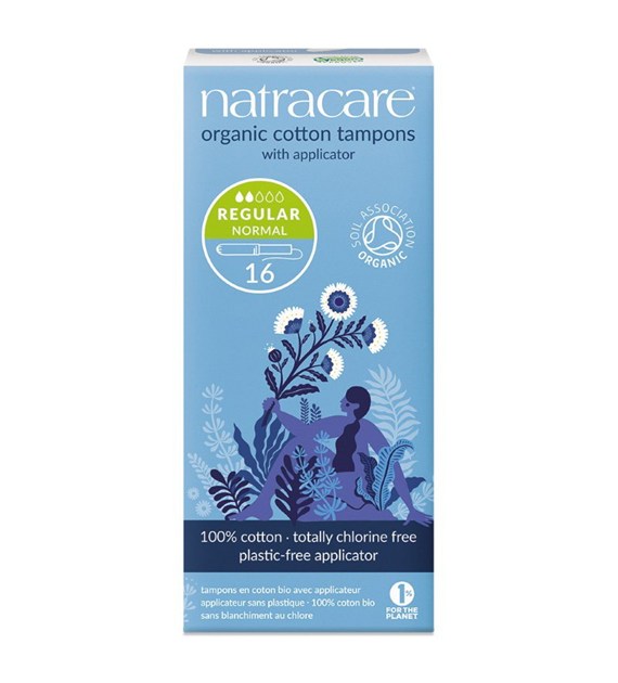 Tampony higieniczne z aplikatorem regular BIO 16 szt.