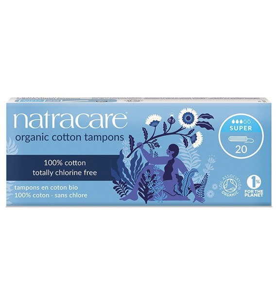 Tampony higieniczne super BIO 20 szt.