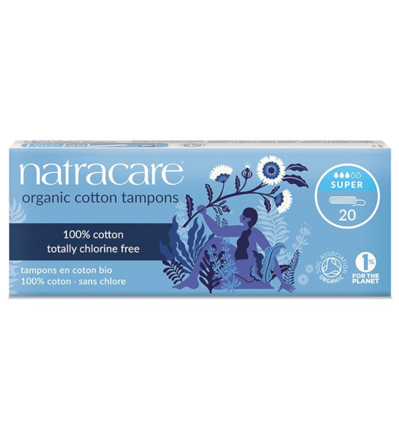 Tampony higieniczne super BIO 20 szt.