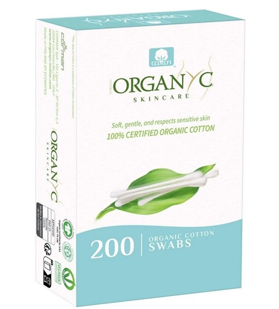 Patyczki kosmetyczne 200szt BIO