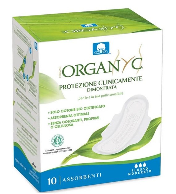 Podpaski sanitarne na dzień 10szt BIO