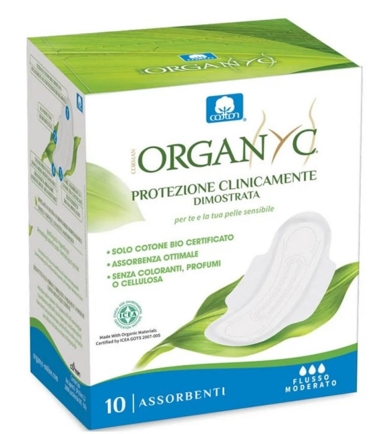Podpaski sanitarne na dzień 10szt BIO