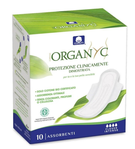 Podpaski sanitarne na noc 10szt BIO