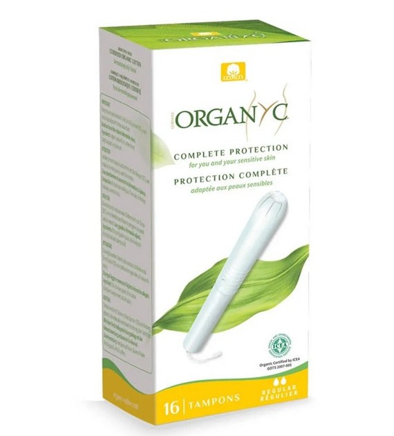 Tampony z aplikatorem regular 16szt BIO