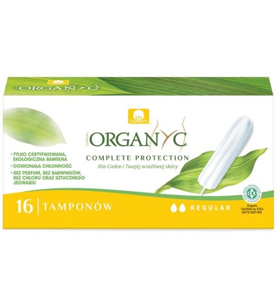 Tampony regular 16szt BIO