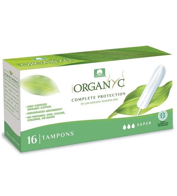 Tampony super 16szt BIO