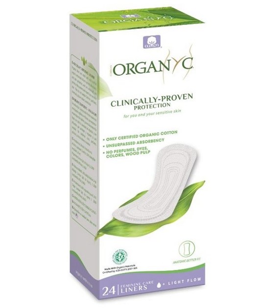 Wkładki higieniczne, ultra cienki 24szt BIO