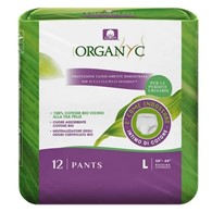 Bielizna chłonna z ekologicznej bawełny do nietrzymania moczu, rozmiar l, 12szt