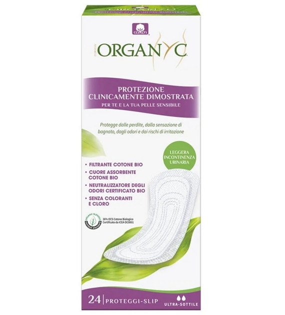 Wkładki urologiczne w stanach nietrzymania moczu 24szt BIO