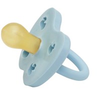 Kauczukowy smoczek okrągły kaczki, w kolorze niebieskim 0-3 miesięcy