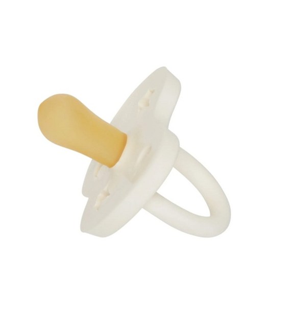 Kauczukowy smoczek okrągły kaczki 3-36 miesięcy