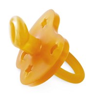 Kauczukowy smoczek anatomiczny gwiazdy/księżyc 3-36 miesięcy