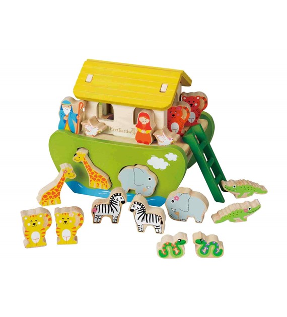 Drewniana arka noego od 24m-ca (24x17.5x20.5cm) fsc