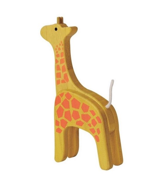 Bambusowa żyrafa od 24m-ca (18x2.5x6cm)