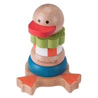 Drewniany rozkładany kaczor od 12m-ca (11x11.5x13cm) fsc