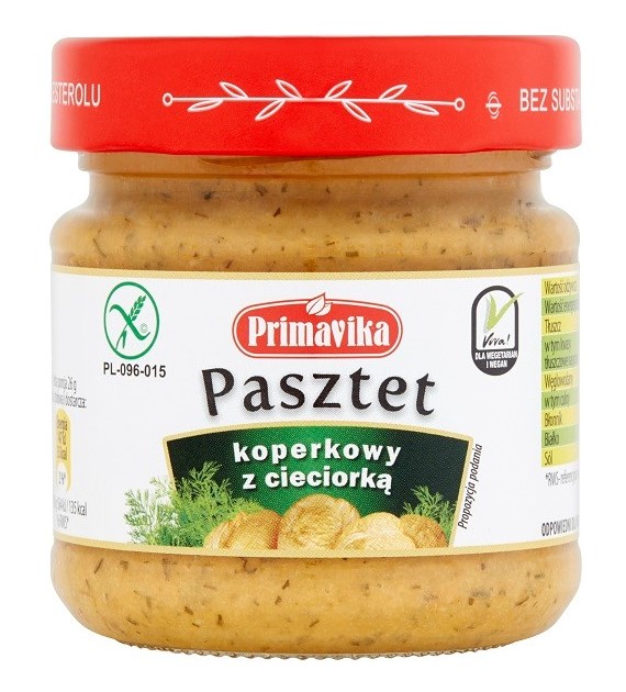 Pasztet koperkowy z cieciorką 160 g