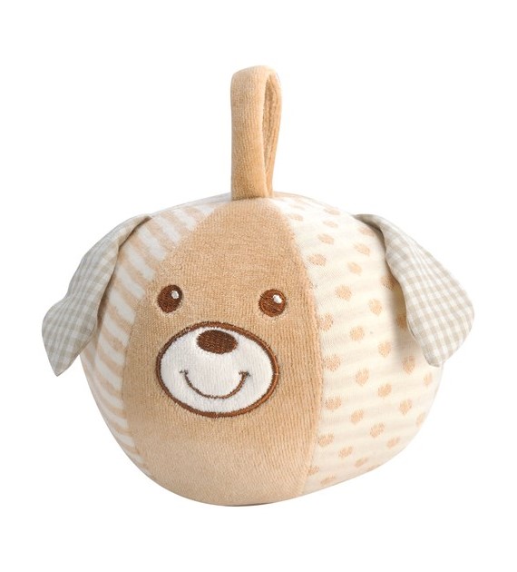 Bawełniana kulka - piesek od 0m-ca (12cm) gots