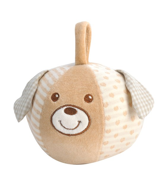 Bawełniana kulka - piesek od 0m-ca (12cm) gots