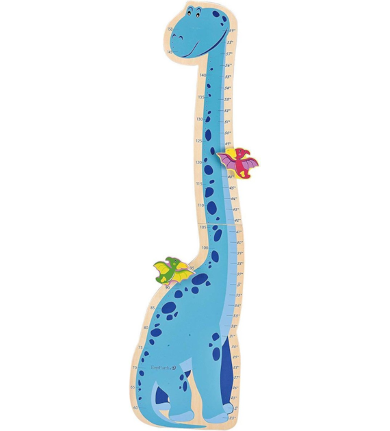 Drewniana miarka wzrostu dino (101x27x1cm) fsc