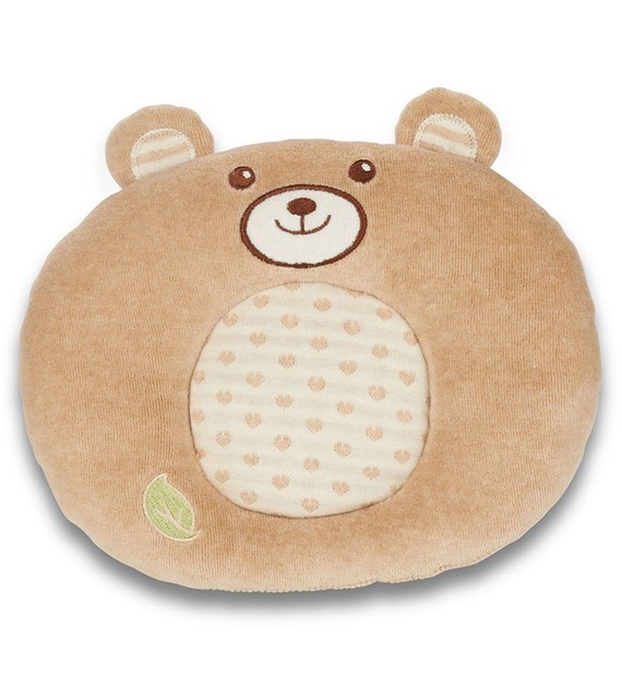 Bawełniana poduszeczka miś od 0m-ca (25cm) gots