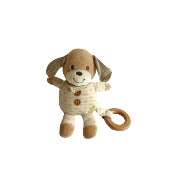 Bawełniany przytulak - piesek od 0m-ca (20cm) fsc & gots