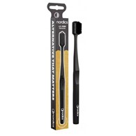 Szczoteczka do zębów z pla (bioplastiku) biodegradowalna, czarna