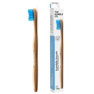 Szczoteczka do zębów, bambusowa soft niebieska 19cm