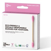 Patyczki higieniczne, bambusowe różowe 100szt