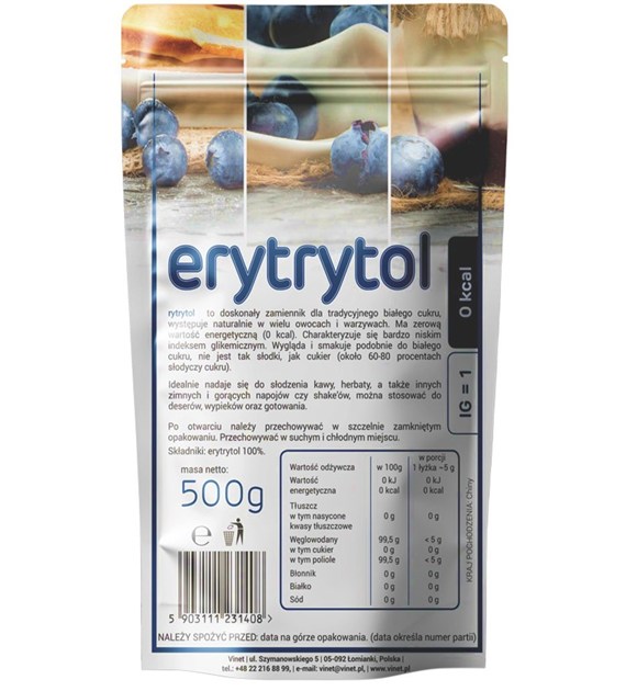 Erytrytol 500g