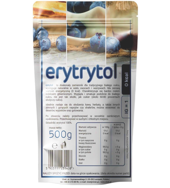 Erytrytol 500g