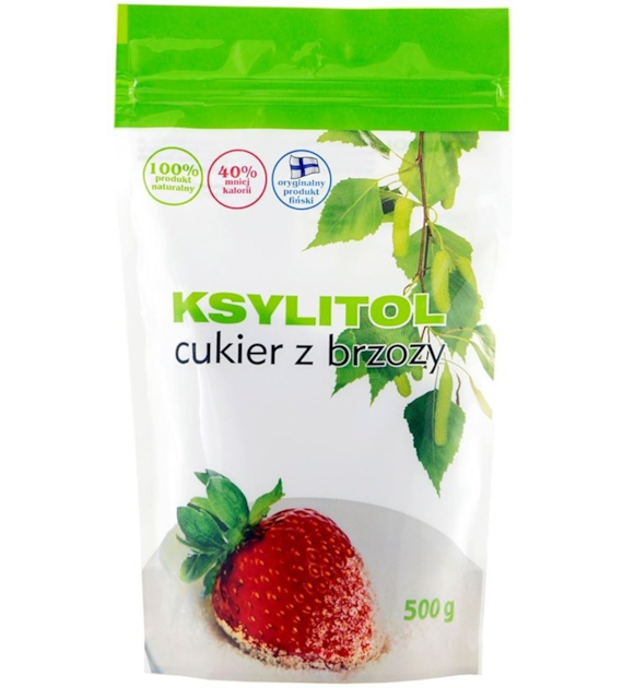 Ksylitol Fiński cukier z brzozy 500 g
