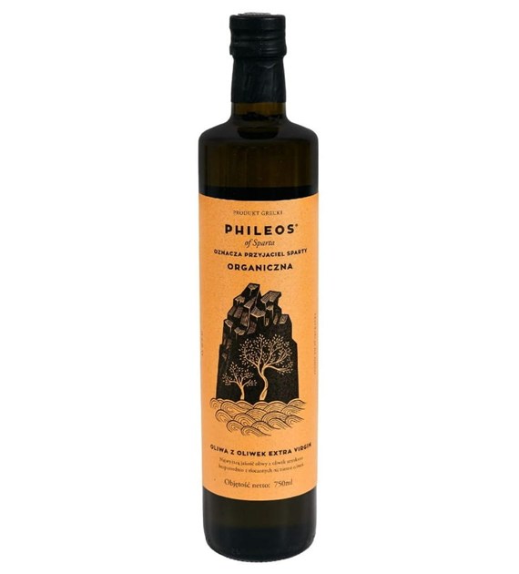 Oliwa z oliwek extra virgin Sparta BIO 750ml