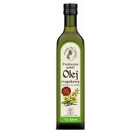 Tradycyjny olej rzepakowy tłoczony na zimno 500ml