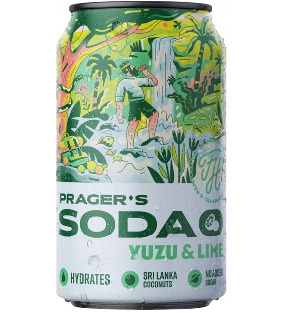Napój SODA yuzu & lime B/C 330ml