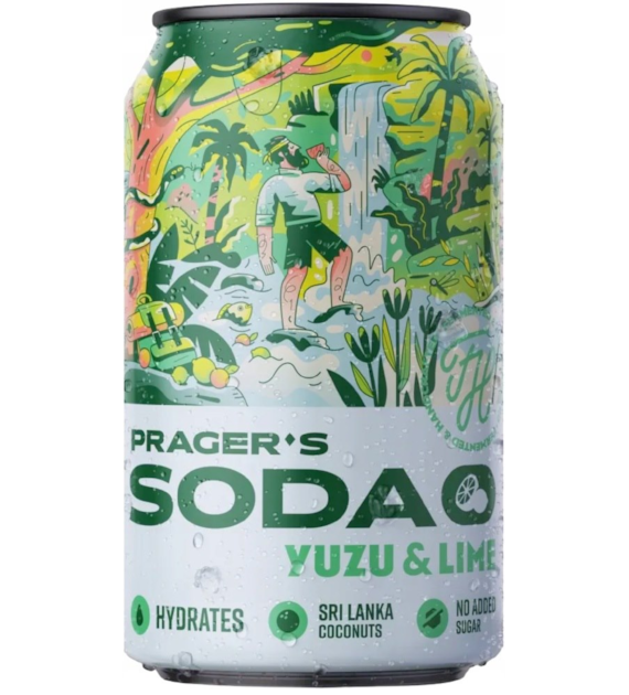 Napój SODA yuzu & lime B/C 330ml