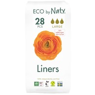 Ekologiczne wkladki higieniczne, Large, 28 szt