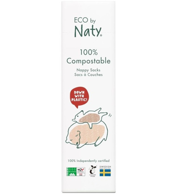 Ekologiczne worki na pieluchy , 50 szt