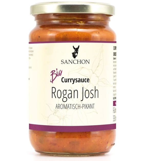 Sos curry Rogan Josh BIO 330 ml