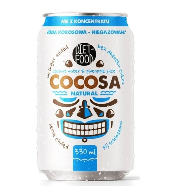Woda kokosowa niegazowana 330ml