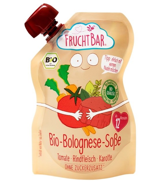 Sos bolognese dla dzieci po 12 miesiącu życia BIO 190 g