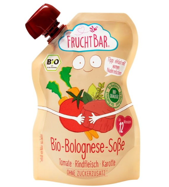 Sos bolognese dla dzieci po 12 miesiącu życia BIO 190 g
