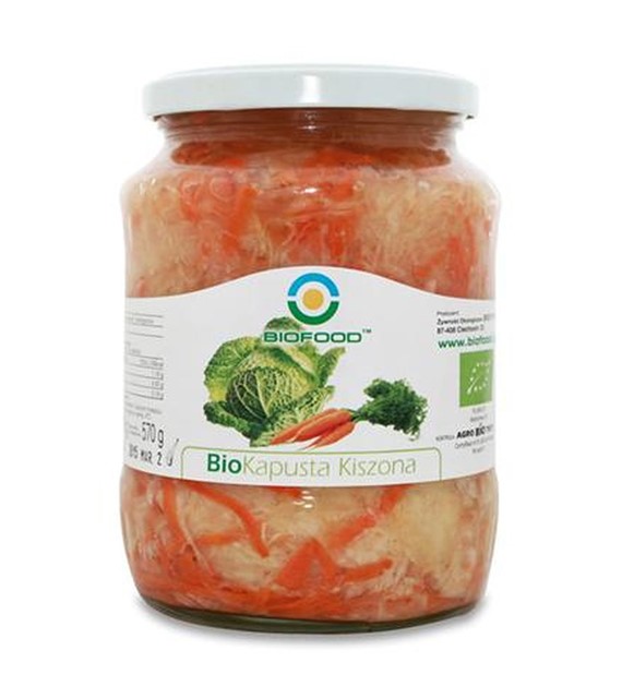 Kapusta kiszona BIO 570 g / 700 g