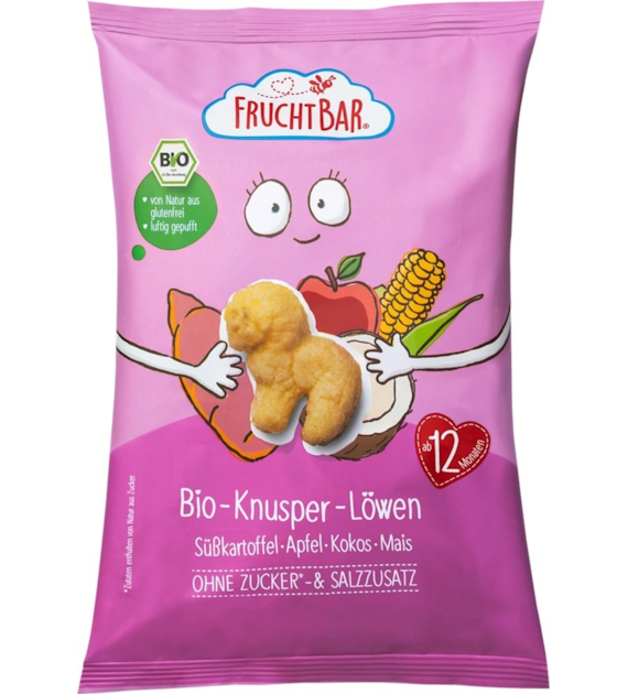 Chrupki kukurydziane batat-jabłko-kokos dla dzieci powyżej 12 miesiąca życia BIO 30 g