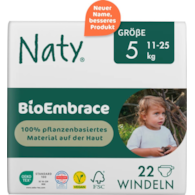 Ekologiczne pieluchy jednorazowe, rozmiar 5, 11-25 kg, 22 szt