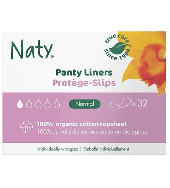 Ekologiczne wkładki higieniczne, Normal, 32 szt